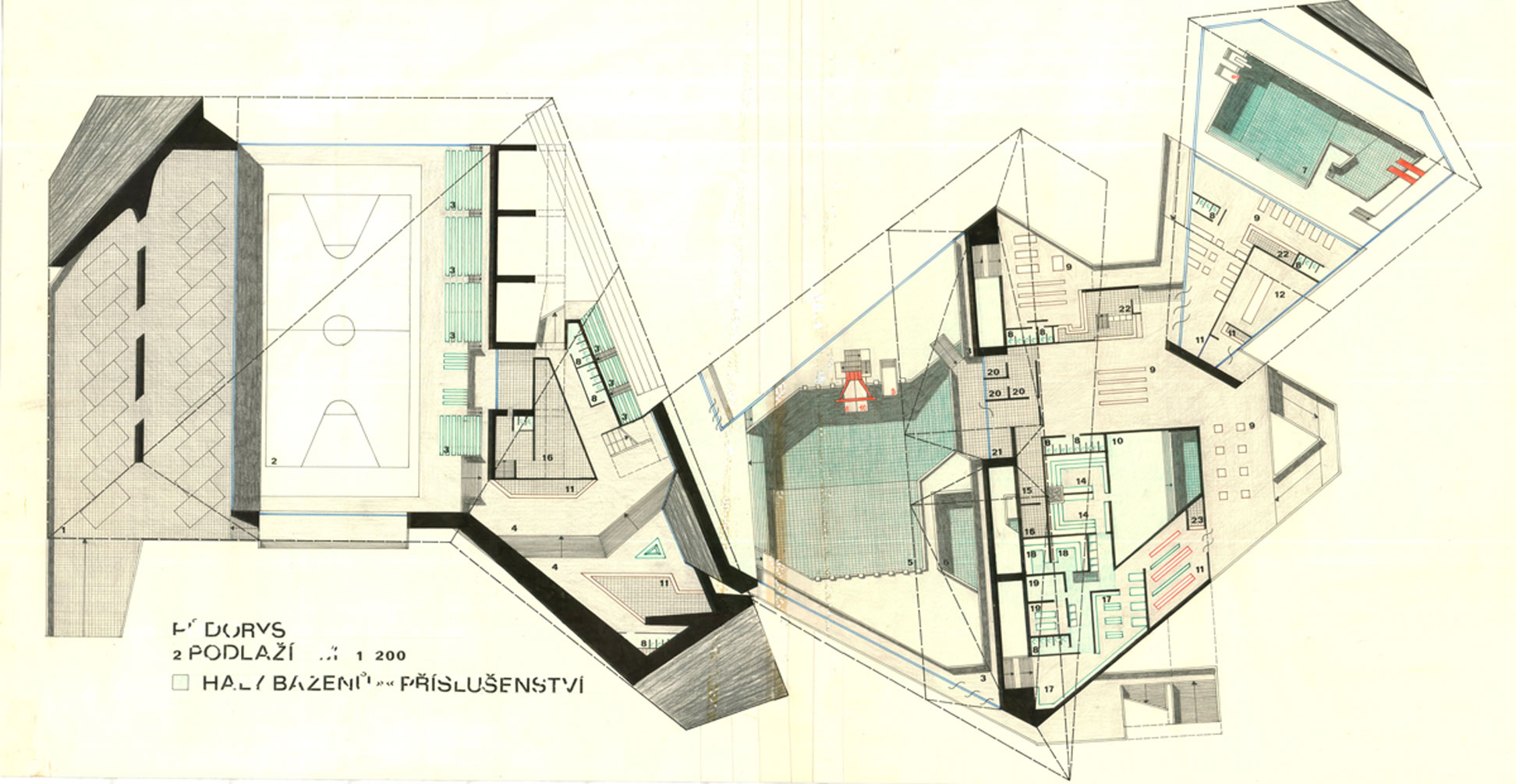 Plavecký stadion v Kolíně nad Labem