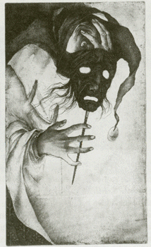 Marina Richterová - Král Lear - výběr z diplomní práce na VŠUP, 1990